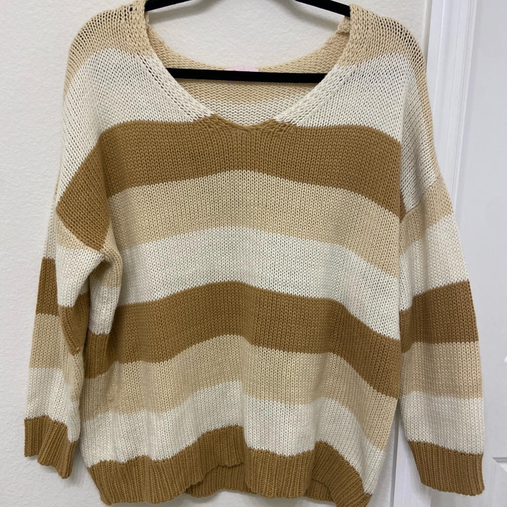 Pink Lily Sweater